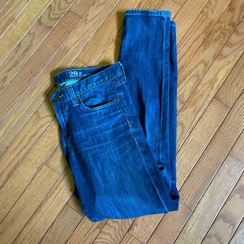 J. Crew toothpick skinny jeans